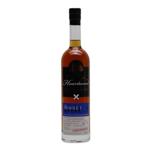 Heartwood The Beagle 7 Cask Strength Vatted Malt Whisky (500ml), TASMANIA AUSTRALIA