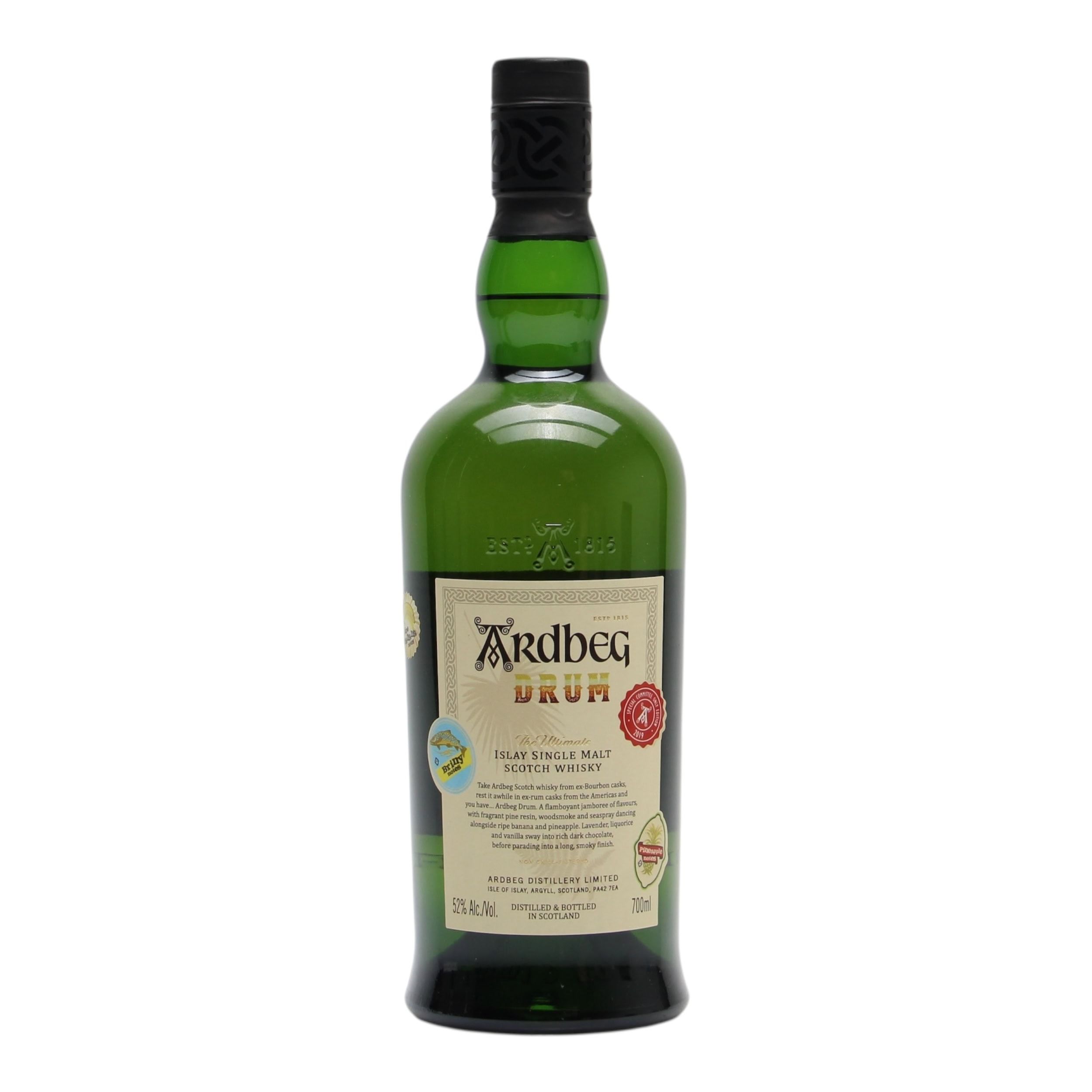 Ardbeg Drum Committee Release Cask Strength Single Malt Scotch Whisky (700ml), Scottish