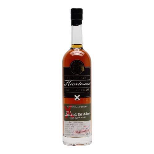Heartwood Not a Limited Edition [Just A Good Drink] Cask Strength Single Malt Whisky (500ml), TASMANIA AUSTRALIA