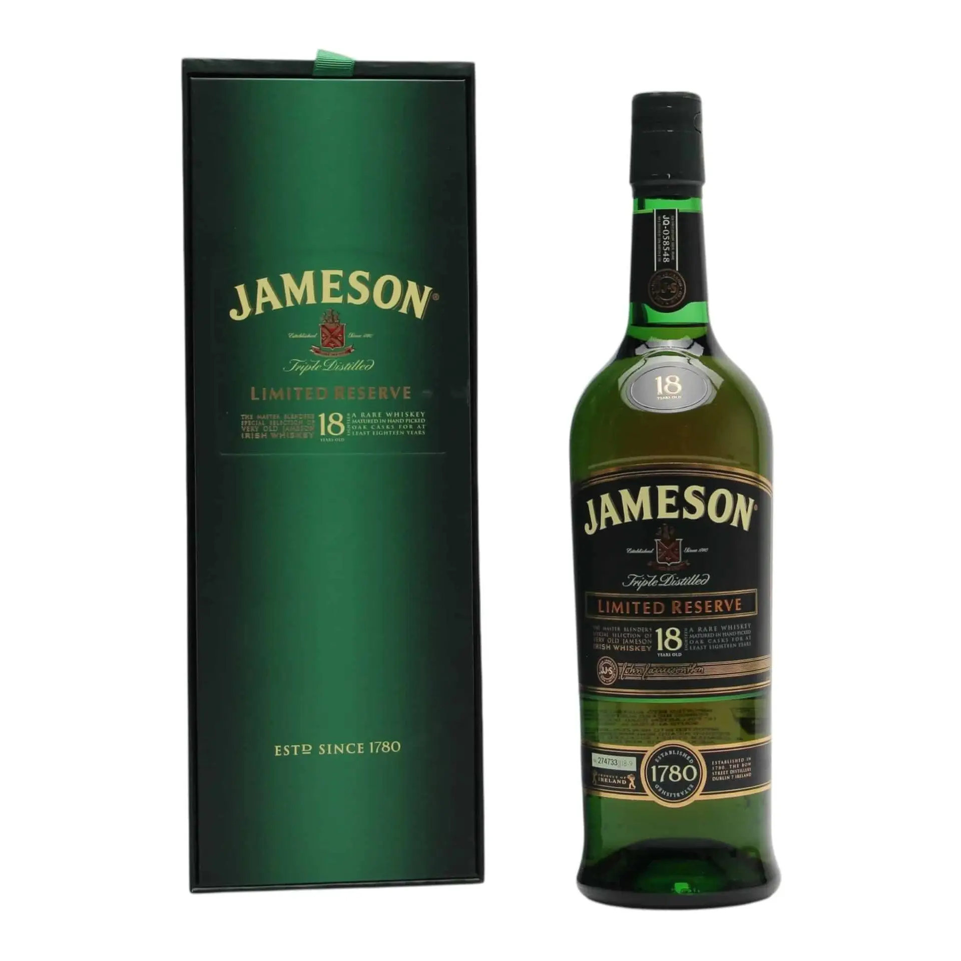 Jameson 18 Year Old Limited Reserve (700ml), Irish