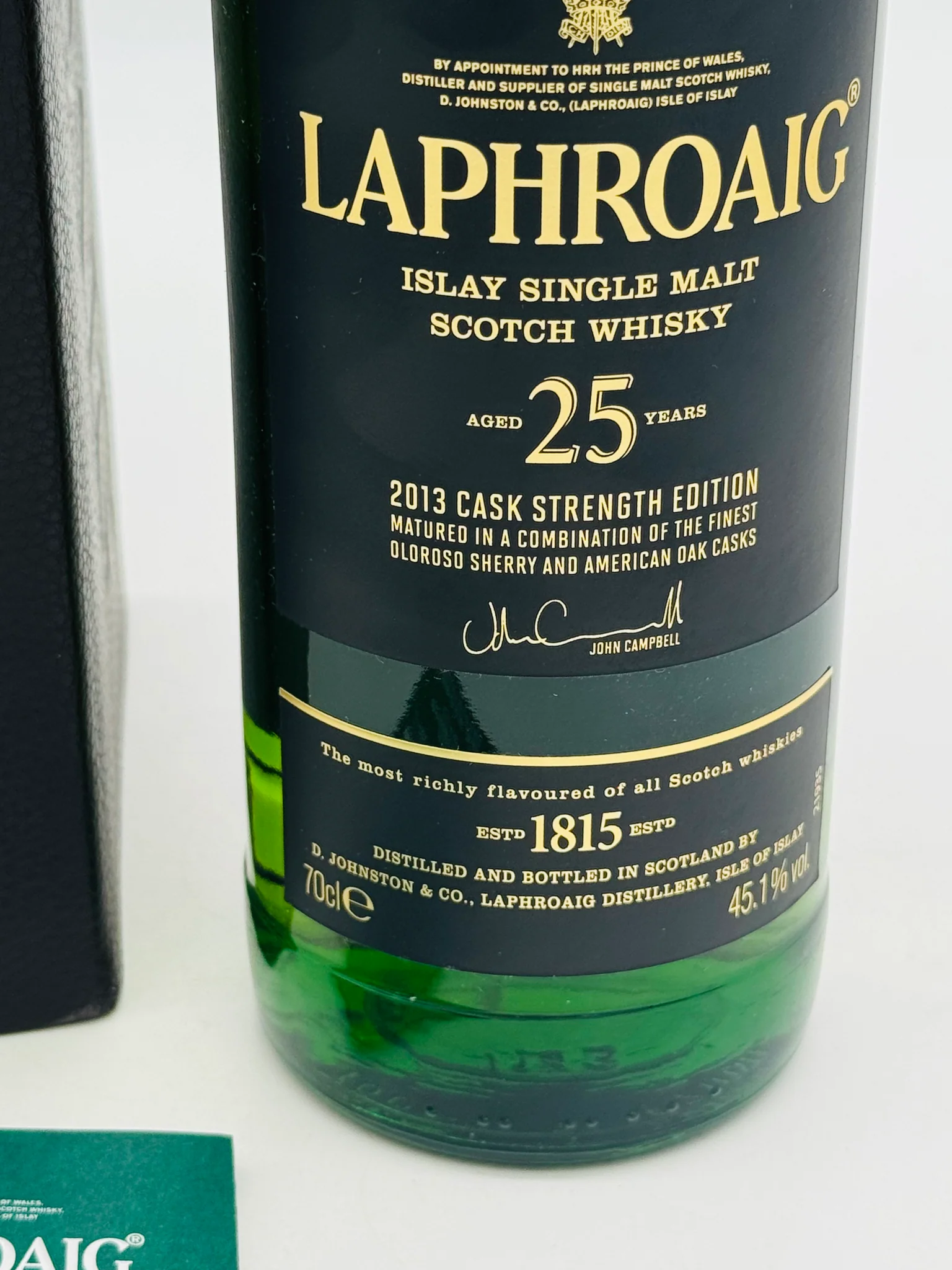 Laphroaig 25 Year Old 2013 Edition Single Malt Scotch Whisky (700ml), Scottish - Image 3