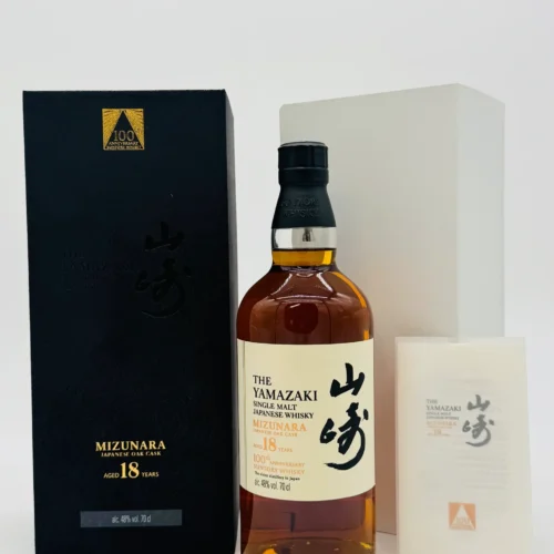 Yamazaki 18 Year Old Mizunara Cask / Suntory Whisky 100th Anniversary (700ml), Japanese