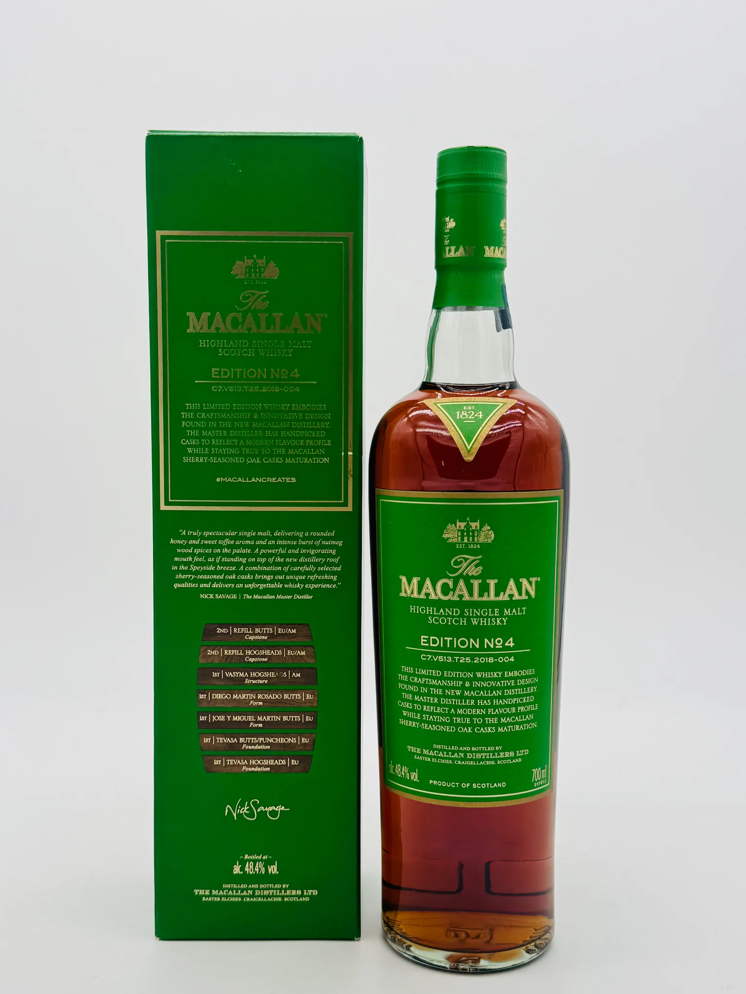 Macallan Edition No. 4 (700ml), Scottish