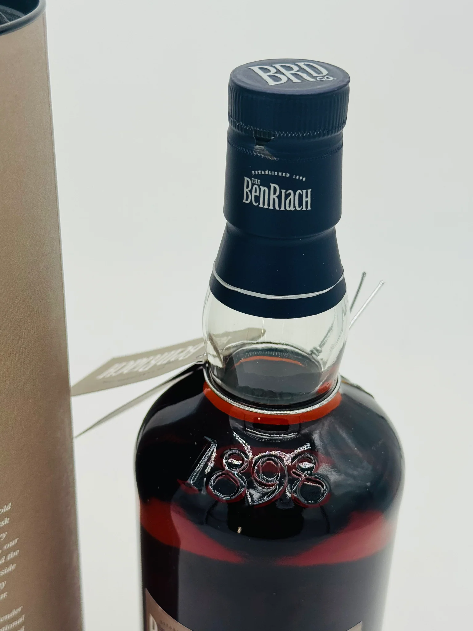 1995 Benriach Batch 16 Single Cask #7385 Peated Oloroso Cask 23 Year Old Cask Strength Single Malt Scotch Whisky (700ml), Scottish - Image 5