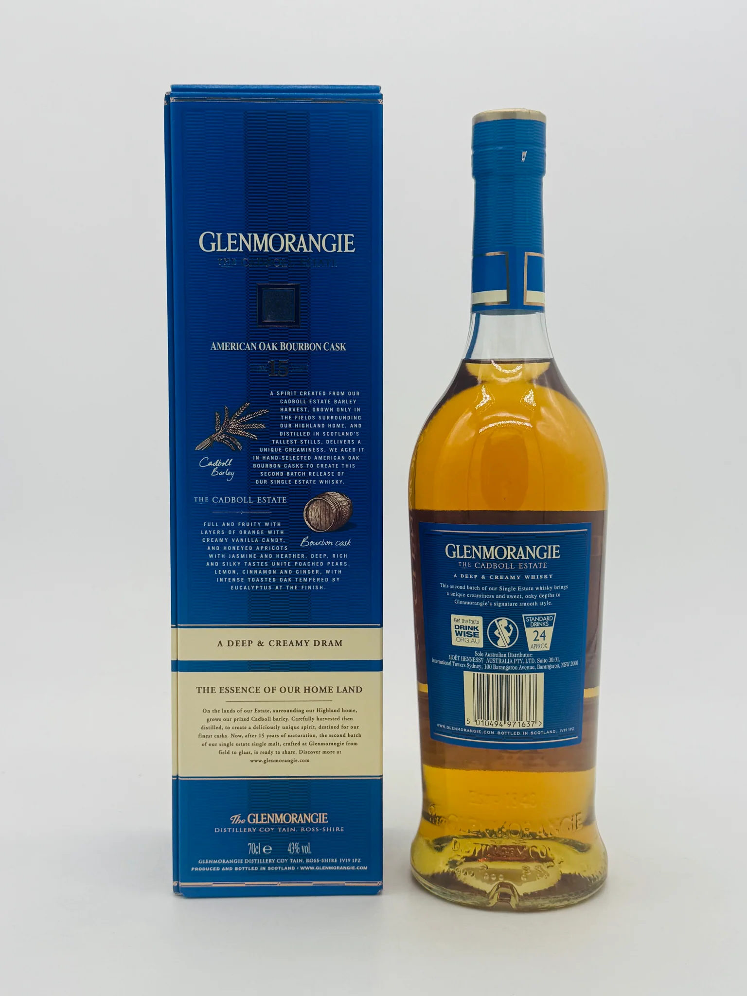 Glenmorangie 15yo The Cadboll Estate #2 Single Malt Scotch whisky (700ml), Scottish - Image 4