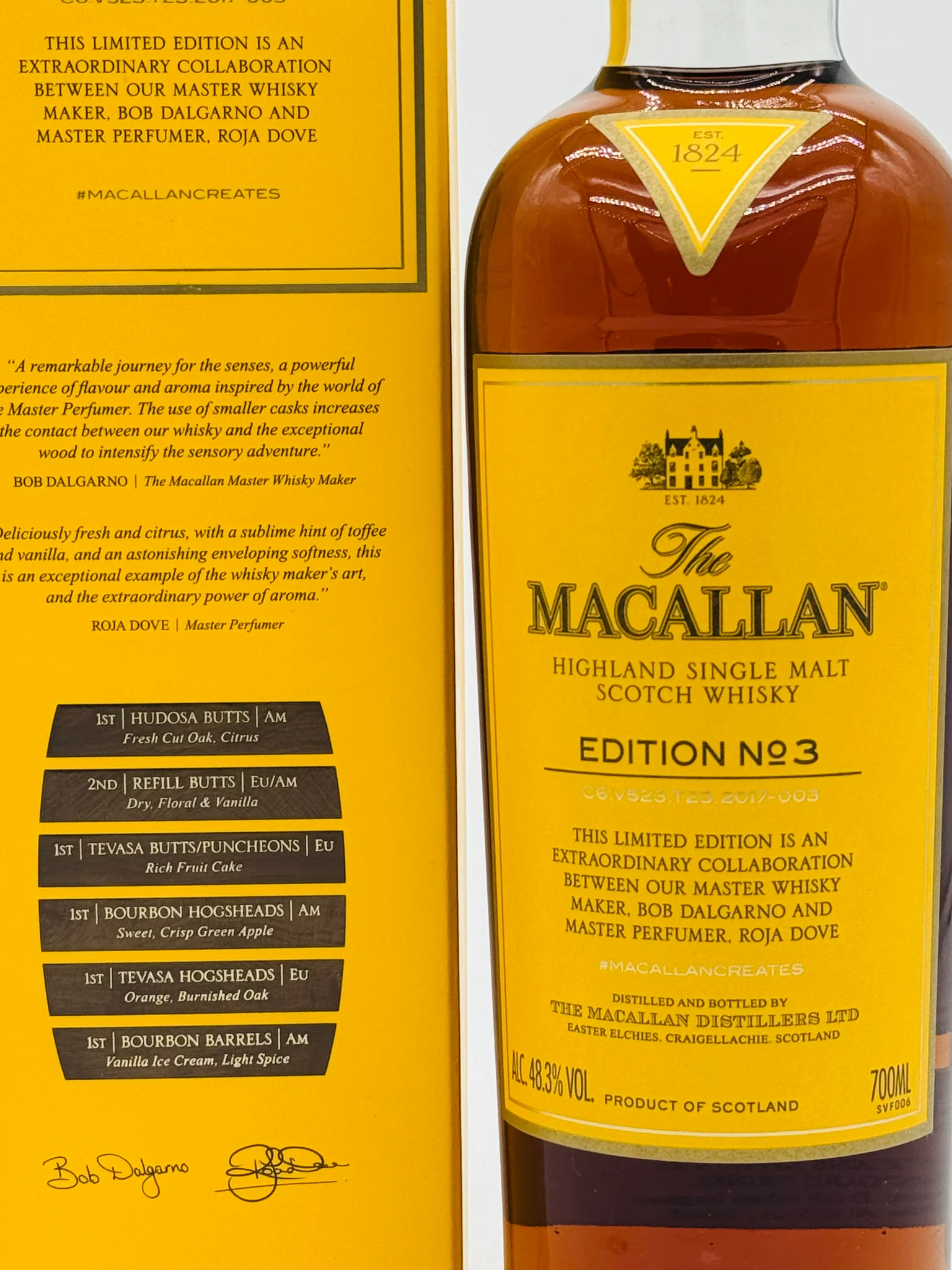 Macallan Edition No. 3 (700ml), Scottish - Image 2