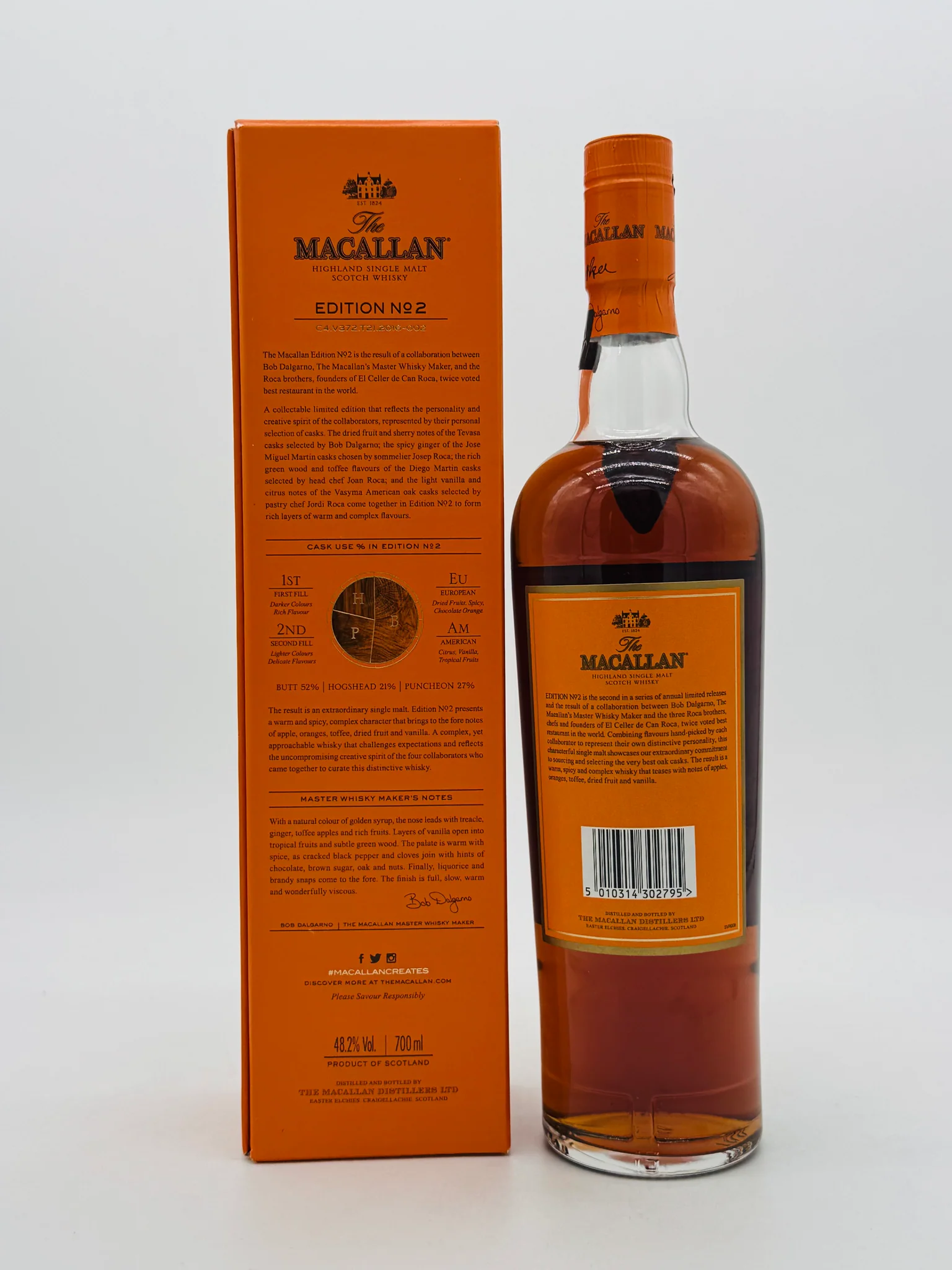 Macallan Edition No. 2 (700ml), Scottish - Image 4