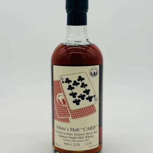ICHIRO'S Malt Hanyu Ten of Clubs Card Pedro Ximinez Sherry Butt Finish Single Malt #229 (700ml), Japanese