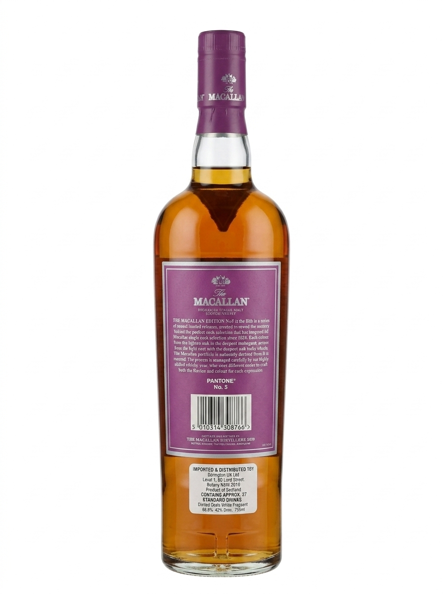 Macallan Edition No. 5 (700ml), Scottish - Image 3
