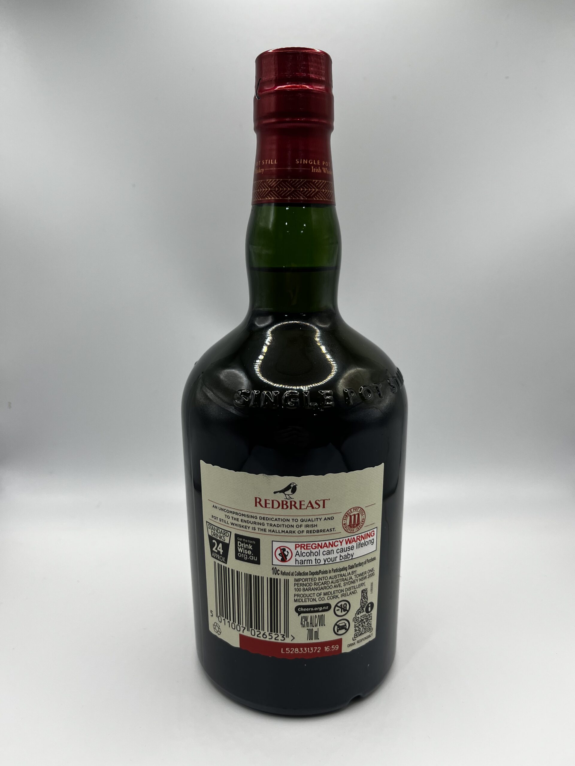 Redbreast 10 Year Old Distillery Door Exclusive - The Whisky Club (700ml) Irish - Image 3