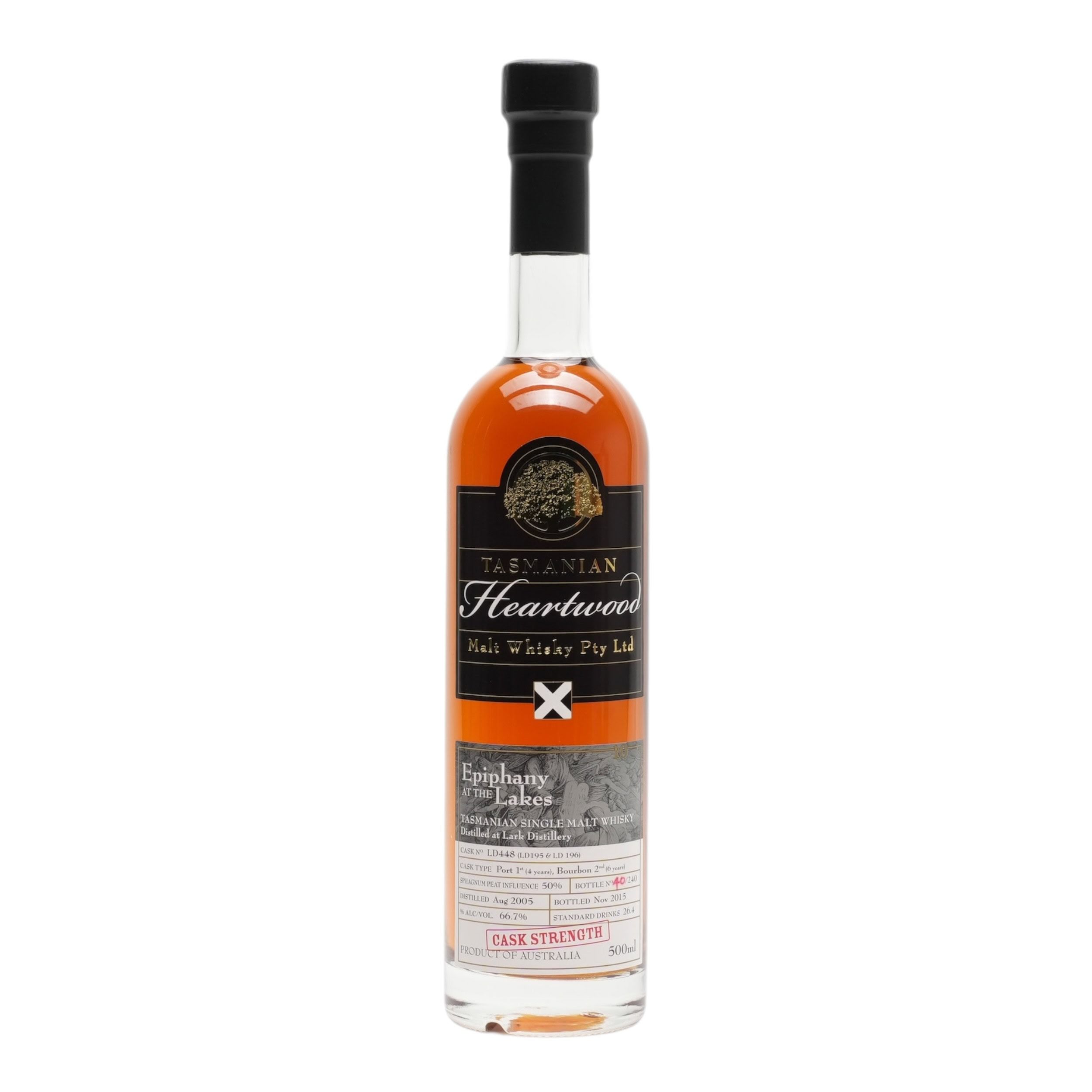 Heartwood Epiphany at the Lakes // Lark Distillery (500ml), TASMANIA AUSTRALIA