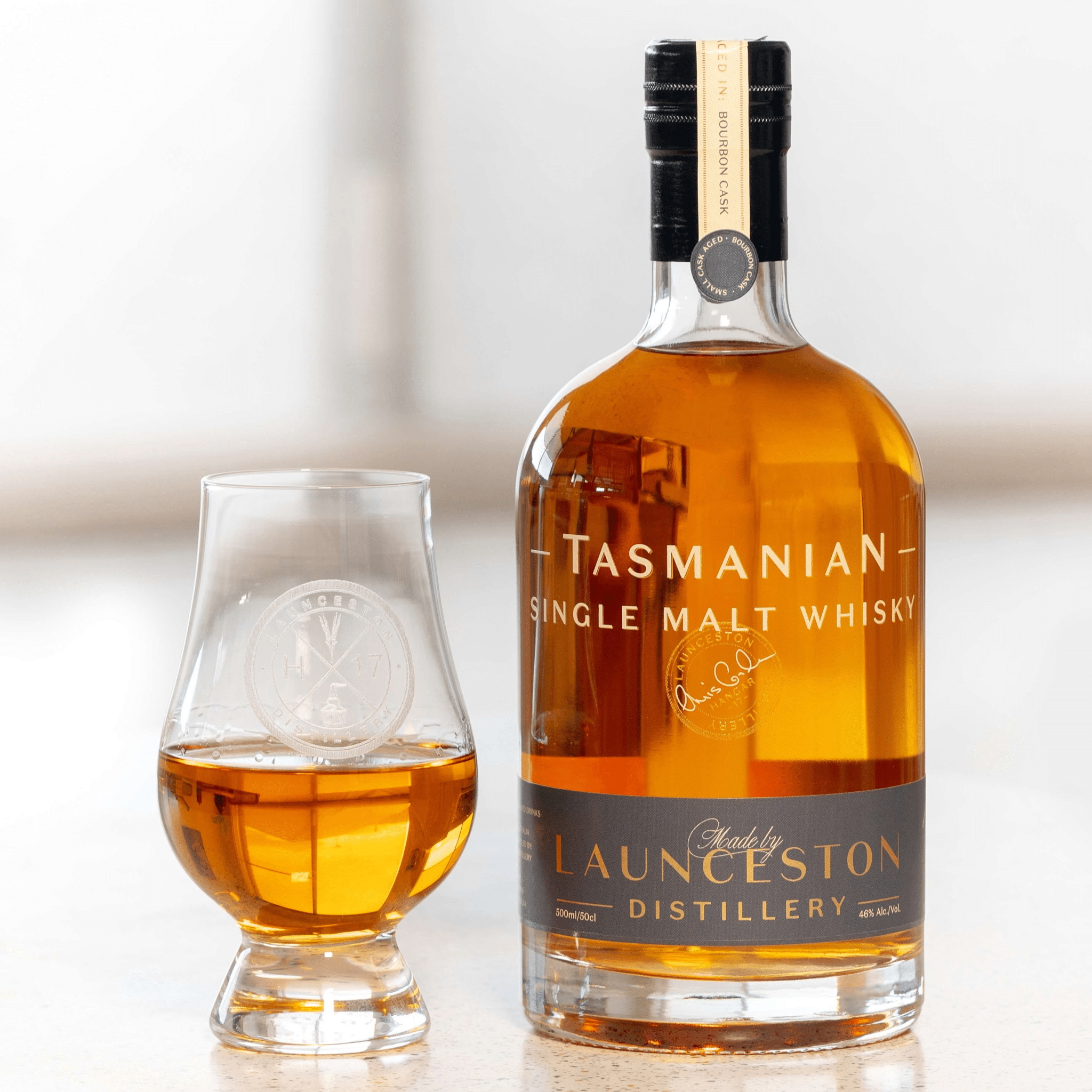 Launceston Distillery Bourbon Cask Matured Tasmanian Single Malt Whisky, TASMANIA AUSTRALIA - Image 2