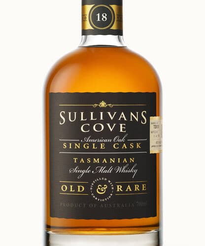Sullivans Cove Old & Rare 18 Year Old American Oak Ex-Bourban Single Cask TD0131 (700ml), TASMANIA AUSTRALIA